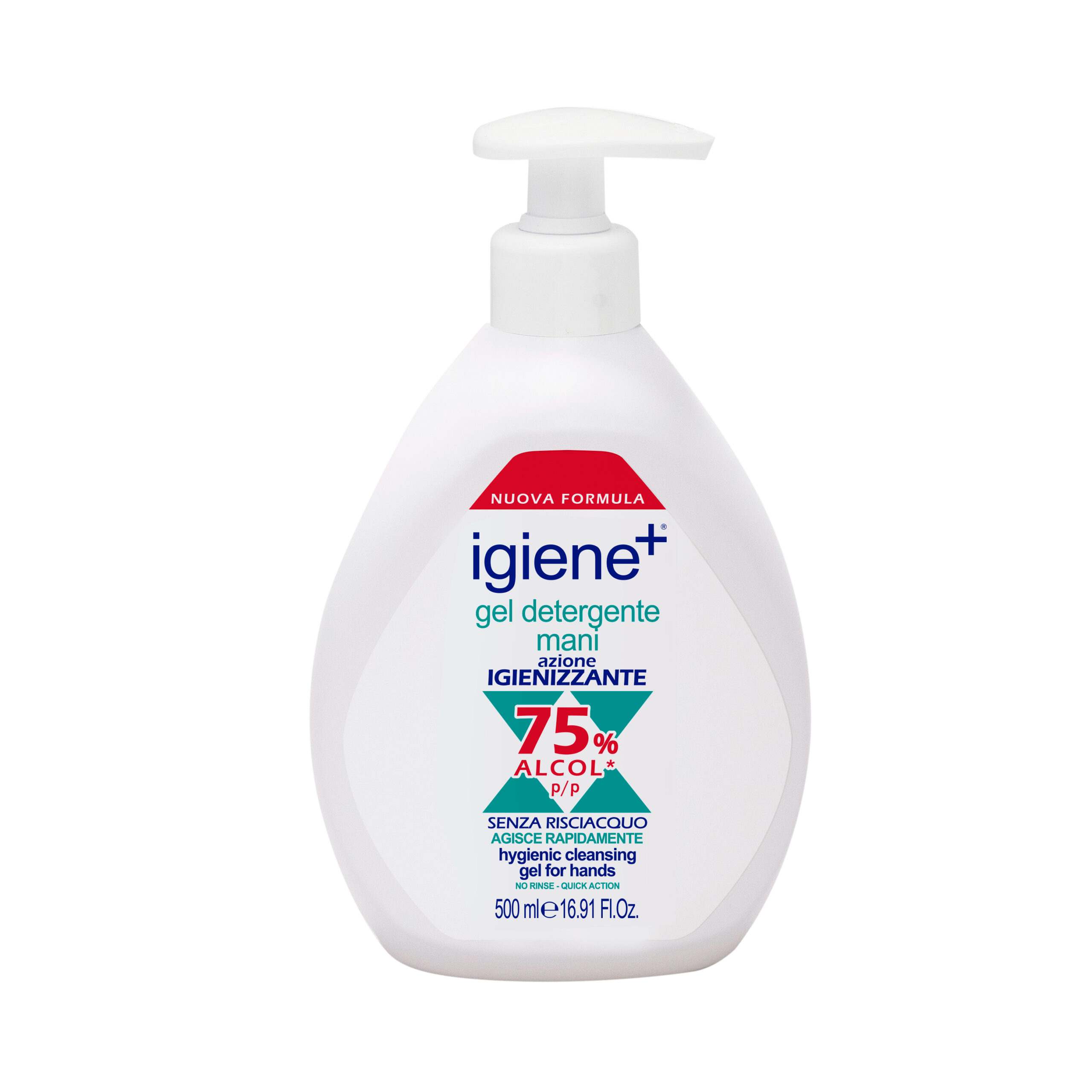 Gel Detergente Mani con alcol al 75%: pulizia, igiene e sicurezza totale